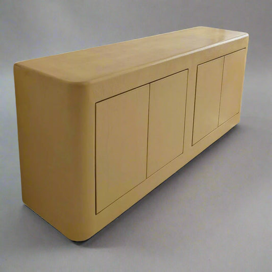 Minimalist, postmodern, plaster side board