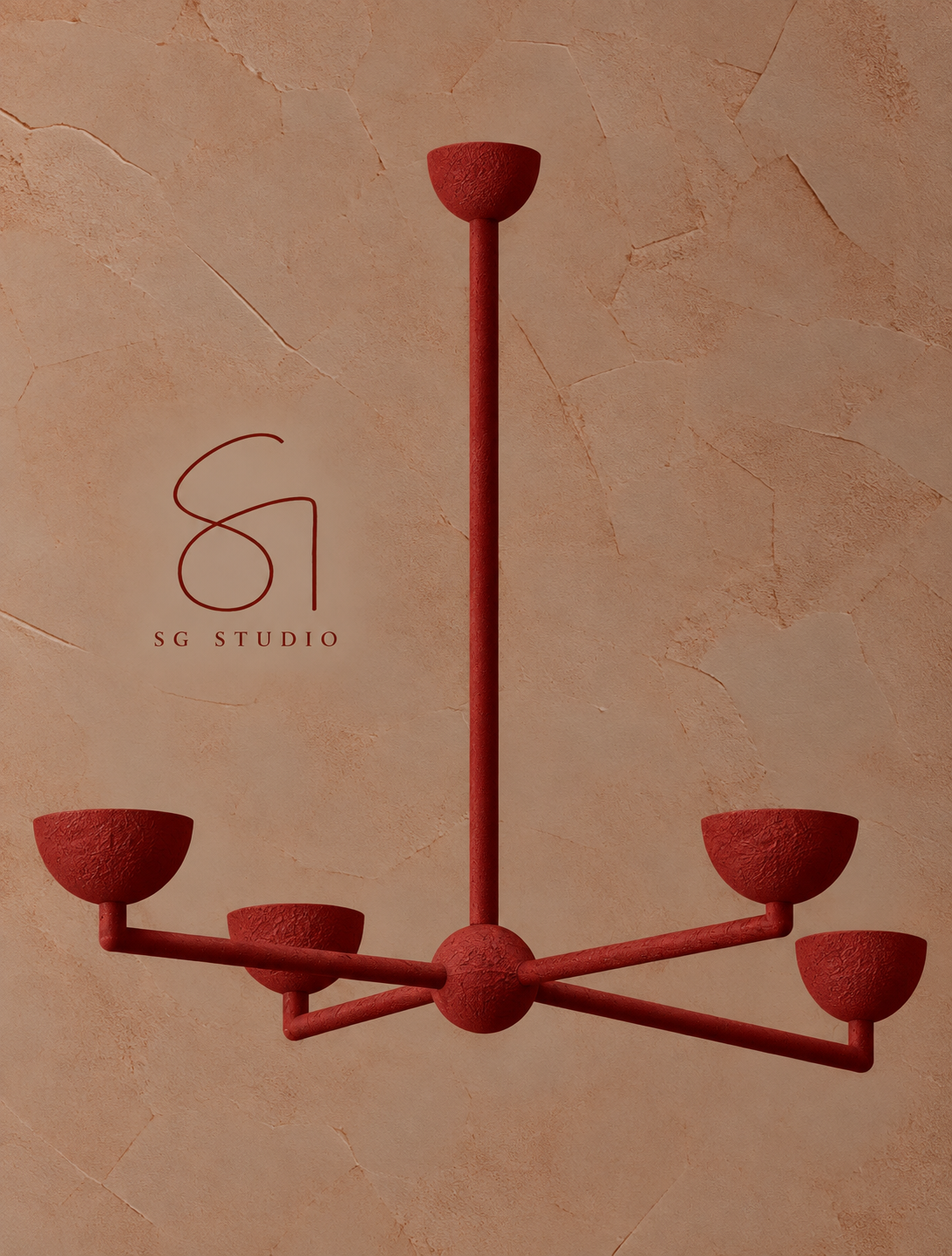 Customer plaster light in rouge